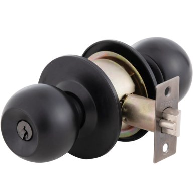 CERRADURA OISTER CILÍNDRICA 101 DORMITORIO NEGRO BT - 2