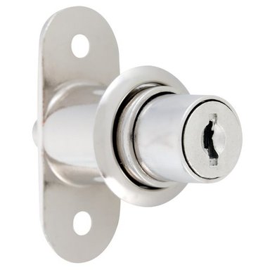 CERRADURA ODIS MUEBLES CORREDERA 2460-1924 PLATA - 3