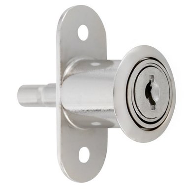 CERRADURA ODIS MUEBLES CORREDERA 2460-1924 PLATA - 5