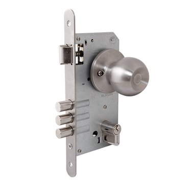 CERRADURA ODIS EMBUTIR 201 POMO ACCESO - PLATA - 1