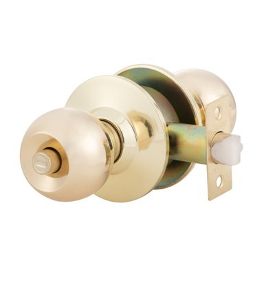 CERRADURA CILÍNDRICA OISTER 101 DORMITORIO BRONCE PULIDO - 3