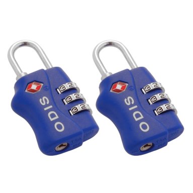 PACK VIAJERO: 2 CANDADOS ODIS TSA MALETA VIAJE - AZUL - 5