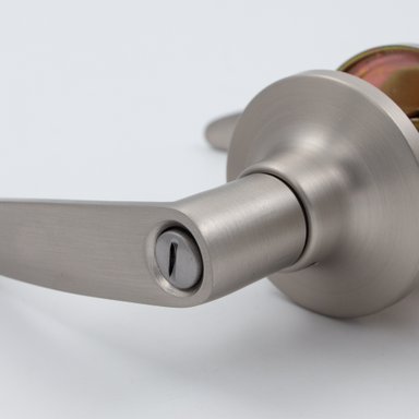 CERRADURA TUBULAR CON MANILLA ODIS 203 BAÑO - PLATA - 3