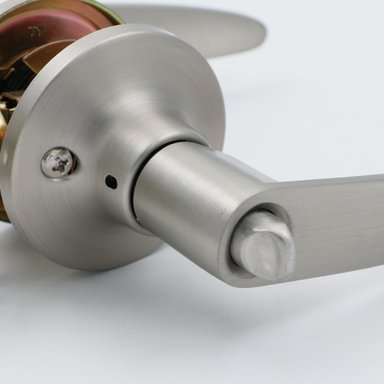 CERRADURA TUBULAR CON MANILLA ODIS 203 BAÑO - PLATA - 4