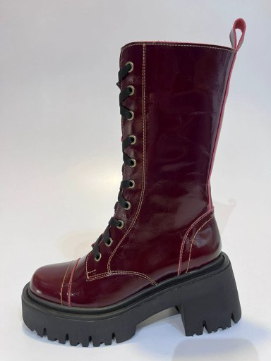 BOTA ESCARLATA CHAROL GUINDA EXOTICA - 2