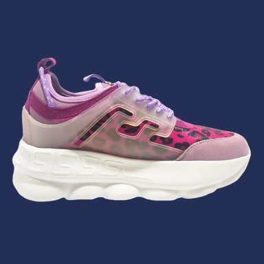 ZAPATILLA PINK FUCSIA ANIMAL PRINT EXOTICA - 2
