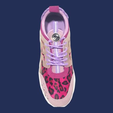 ZAPATILLA PINK FUCSIA ANIMAL PRINT EXOTICA - 3