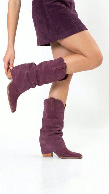 BOTA IGNACIA RENO MORADO EXOTICA - 1