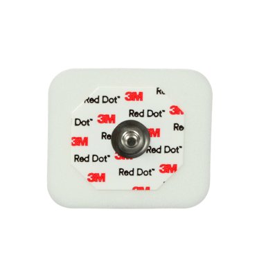 PACK 50 INSUMOS CURACIÓN 3M ELECTRODO RED DOT MONITORIZACION PACIENTES DIAFORETICOS 2560 - 1