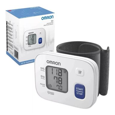 TENSIOMETRO OMRON TOMA PRESIÓN DE MUÑECA HEM 6161E - 1
