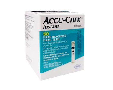 TIRAS REACTIVAS ACCU-CHEK® INSTANT 50 UNIDADES - 1