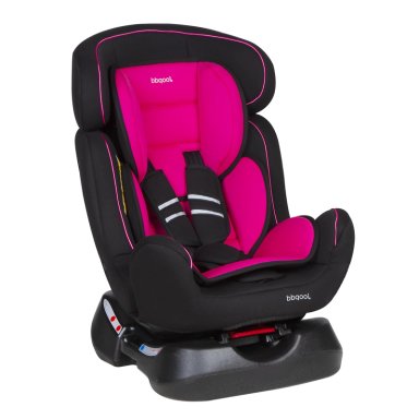 SILLA DE AUTO CONVERTIBLE THOR ROSADO - 1