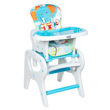 SILLA COMER BBQOOL ESCRITORIO EAT&FUN BLUE AZUL - 1
