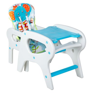 SILLA COMER BBQOOL ESCRITORIO EAT&FUN BLUE AZUL - 2