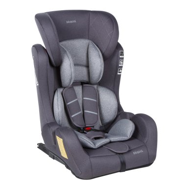 SILLA AUTO BBQOOL BUTACA SAFE ISOFIX GREY GRIS - 1