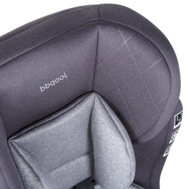 SILLA AUTO BBQOOL BUTACA SAFE ISOFIX GREY GRIS - 7