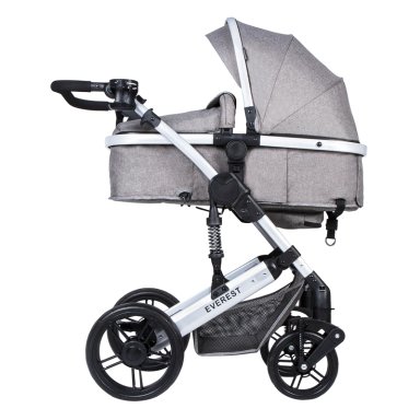 COCHE BBQOOL TRAVEL SYSTEM EVEREST GREY GRIS - 5