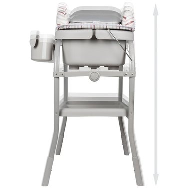 MUDADOR BBQOOL BAÑERA BATHTIME GREY GRIS - 4