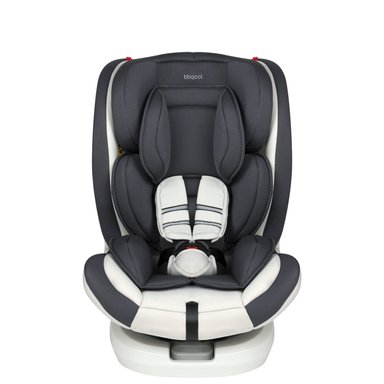 SILLA AUTO BBQOOL CONVERTIBLE APOLO ISOFIX 360° GREY GRIS - 2