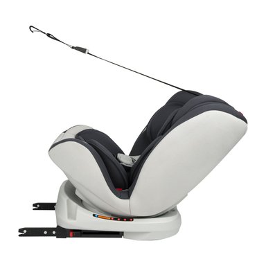 SILLA AUTO BBQOOL CONVERTIBLE APOLO ISOFIX 360° GREY GRIS - 4