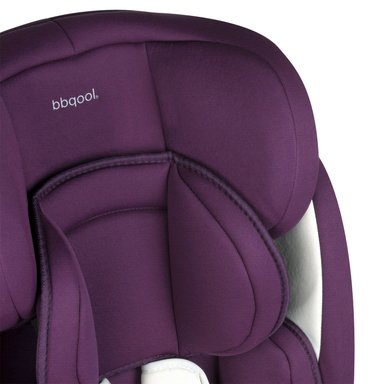 SILLA AUTO BBQOOL CONVERTIBLE APOLO ISOFIX 360° PURPLE MORADO - 8