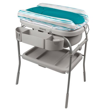 MUDADOR BBQOOL BAÑERA BATHTIME GREEN VERDE - 1