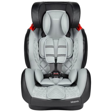 SILLA AUTO BBQOOL BUTACA ARMOR ISOFIX GREY GRIS - 3