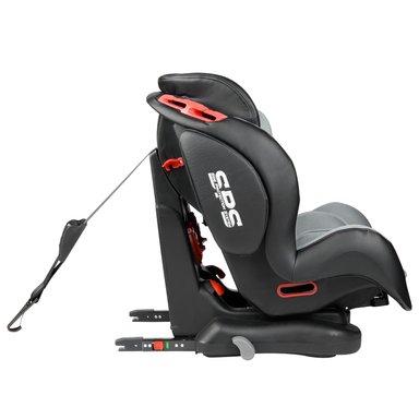 SILLA AUTO BBQOOL BUTACA ARMOR ISOFIX GREY GRIS - 5