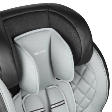 SILLA AUTO BBQOOL BUTACA ARMOR ISOFIX GREY GRIS - 6