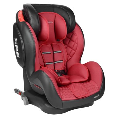 SILLA AUTO BBQOOL BUTACA ARMOR ISOFIX RED ROJO - 1