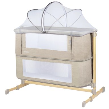 CUNA COLECHO BBQOOL AURA ACERO BEIGE - 1