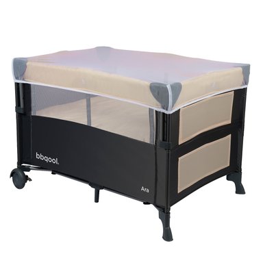 CUNA BBQOOL PLAYARD COLECHO ARA BEIGE ACERO BEIGE - 3