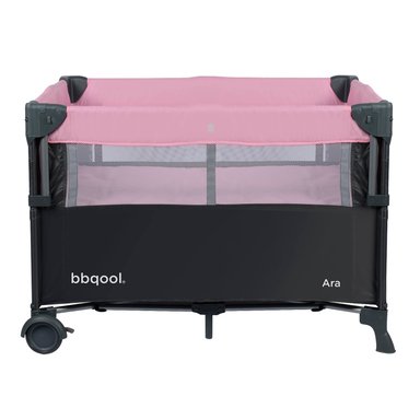 CUNA BBQOOL PLAYARD COLECHO ARA PINK ACERO ROSADO - 4