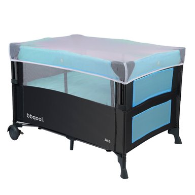 CUNA BBQOOL PLAYARD COLECHO ARA BLUE ACERO AZUL - 3