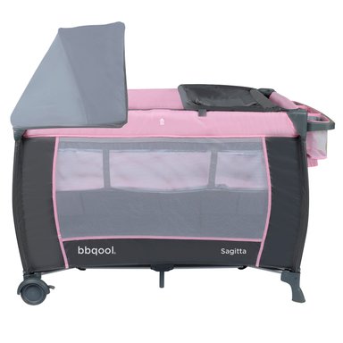 CUNA BBQOOL PLAYARD SAGITTA PINK ACERO ROSADO - 3