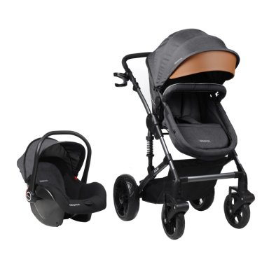 COCHE BBQOOL TRAVEL SYSTEM ATLAS GREY GRIS - 3