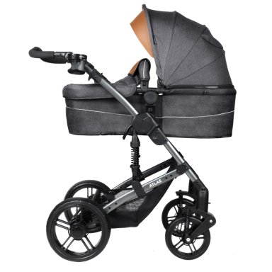 COCHE BBQOOL TRAVEL SYSTEM ATLAS GREY GRIS - 5