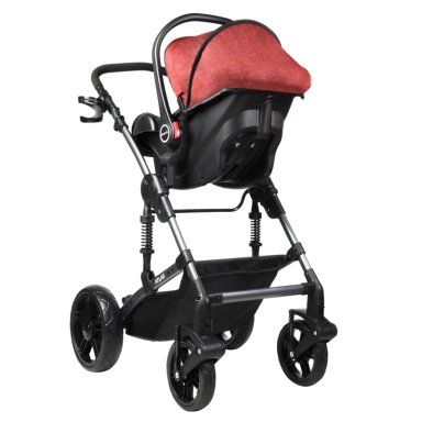 COCHE BBQOOL TRAVEL SYSTEM ATLAS RED ROJO - 4