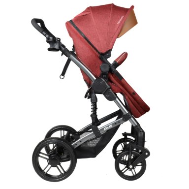 COCHE BBQOOL TRAVEL SYSTEM ATLAS RED ROJO - 6