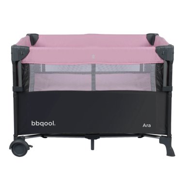 CUNA PLAYARD COLECHO ARA ROSADO + COLCHON DE VIAJE PLEGABLE - 5