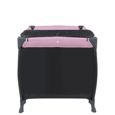 CUNA PLAYARD LYRA ROSADO + COLCHON DE VIAJE PLEGABLE - 5