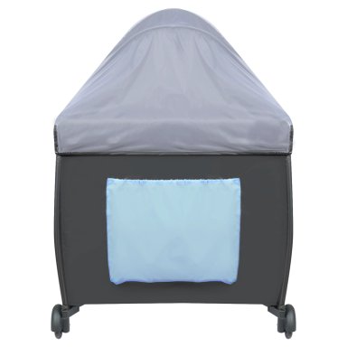 CUNA PLAYARD SAGITTA AZUL + COLCHON DE VIAJE PLEGABLE - 6
