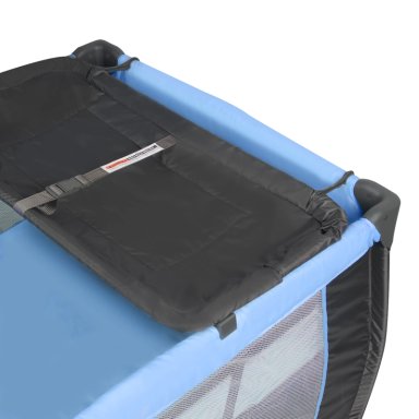 CUNA PLAYARD SAGITTA AZUL + COLCHON DE VIAJE PLEGABLE - 8
