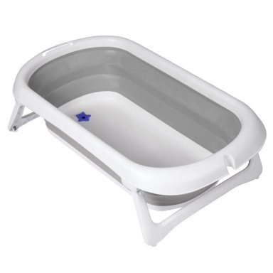 BAÑERA BBQOOL PLEGABLE SPLASHY GREY + SOPORTE ERGONÓMICO GRIS - 4