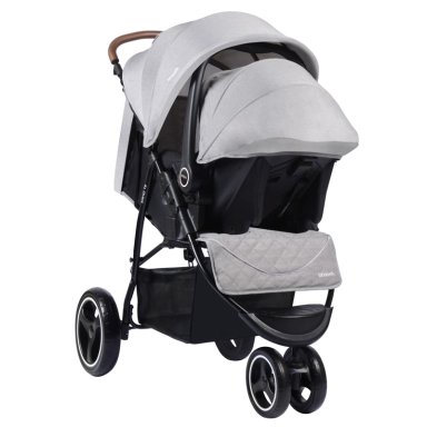 COCHE BBQOOL TRAVEL SYSTEM KANO LIGHT GREY GRIS - 2