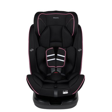 SILLA AUTO BBQOOL CONVERTIBLE APOLO 360° PINK NEGRO - 3