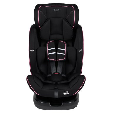 SILLA AUTO BBQOOL CONVERTIBLE APOLO 360° PINK NEGRO - 4