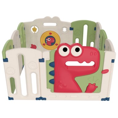 CORRAL BBQOOL DIDÁCTICO JUEGOS DINOSAUR GREEN VERDE - 2