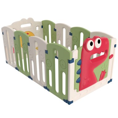 CORRAL BBQOOL DIDÁCTICO JUEGOS DINOSAUR GREEN VERDE - 3