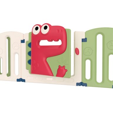 CORRAL BBQOOL DIDÁCTICO JUEGOS DINOSAUR GREEN VERDE - 4